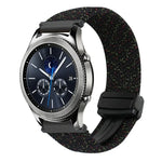 สายรัดนาฬิกาถักพร้อมหัวเข็มขัดแม่เหล็ก 22มม. สำหรับ Samsung Galaxy Gear S3 Classic, สำหรับ Samsung Galaxy Watch 46มม.