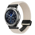 สายรัดนาฬิกาถักพร้อมหัวเข็มขัดแม่เหล็ก 22มม. สำหรับ Samsung Galaxy Gear S3 Classic, สำหรับ Samsung Galaxy Watch 46มม.