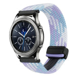 สายรัดนาฬิกาถักพร้อมหัวเข็มขัดแม่เหล็ก 22มม. สำหรับ Samsung Galaxy Gear S3 Classic, สำหรับ Samsung Galaxy Watch 46มม.