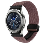 สายรัดนาฬิกาถักพร้อมหัวเข็มขัดแม่เหล็ก 22มม. สำหรับ Samsung Galaxy Gear S3 Classic, สำหรับ Samsung Galaxy Watch 46มม.