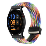 สายรัดนาฬิกาถักพร้อมหัวเข็มขัดแม่เหล็ก 20mm สำหรับ Samsung Galaxy Watch FE 40mm, สำหรับ Samsung Galaxy Watch 6 Classic
