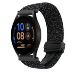 สายรัดนาฬิกาถักพร้อมหัวเข็มขัดแม่เหล็ก 20mm สำหรับ Samsung Galaxy Watch FE 40mm, สำหรับ Samsung Galaxy Watch 6 Classic