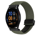 สายรัดนาฬิกาถักพร้อมหัวเข็มขัดแม่เหล็ก 20mm สำหรับ Samsung Galaxy Watch FE 40mm, สำหรับ Samsung Galaxy Watch 6 Classic