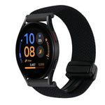 สายรัดนาฬิกาถักพร้อมหัวเข็มขัดแม่เหล็ก 20mm สำหรับ Samsung Galaxy Watch FE 40mm, สำหรับ Samsung Galaxy Watch 6 Classic