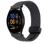 สายรัดนาฬิกาถักพร้อมหัวเข็มขัดแม่เหล็ก 20mm สำหรับ Samsung Galaxy Watch FE 40mm, สำหรับ Samsung Galaxy Watch 6 Classic