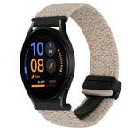 สายรัดนาฬิกาถักพร้อมหัวเข็มขัดแม่เหล็ก 20mm สำหรับ Samsung Galaxy Watch FE 40mm, สำหรับ Samsung Galaxy Watch 6 Classic