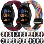 สายรัดนาฬิกาถักพร้อมหัวเข็มขัดแม่เหล็ก 20mm สำหรับ Samsung Galaxy Watch FE 40mm, สำหรับ Samsung Galaxy Watch 6 Classic