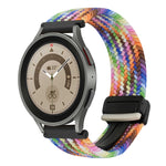 สายรัดนาฬิกาถักพร้อมหัวเข็มขัดแม่เหล็ก 20mm สำหรับ Samsung Galaxy Watch 5 Pro, สำหรับ Samsung Gear Sport