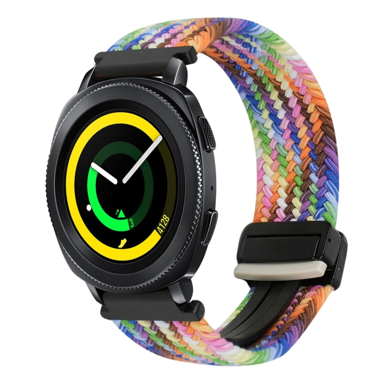 สายรัดนาฬิกาถักพร้อมหัวเข็มขัดแม่เหล็ก 20mm สำหรับ Samsung Galaxy Watch 5 Pro, สำหรับ Samsung Gear Sport