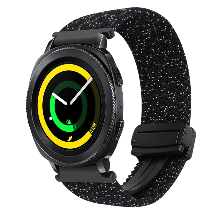 สายรัดนาฬิกาถักพร้อมหัวเข็มขัดแม่เหล็ก 20mm สำหรับ Samsung Galaxy Watch 5 Pro, สำหรับ Samsung Gear Sport