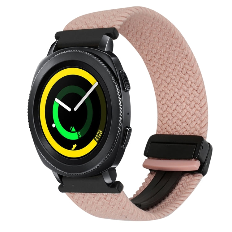 สายรัดนาฬิกาถักพร้อมหัวเข็มขัดแม่เหล็ก 20mm สำหรับ Samsung Galaxy Watch 5 Pro, สำหรับ Samsung Gear Sport