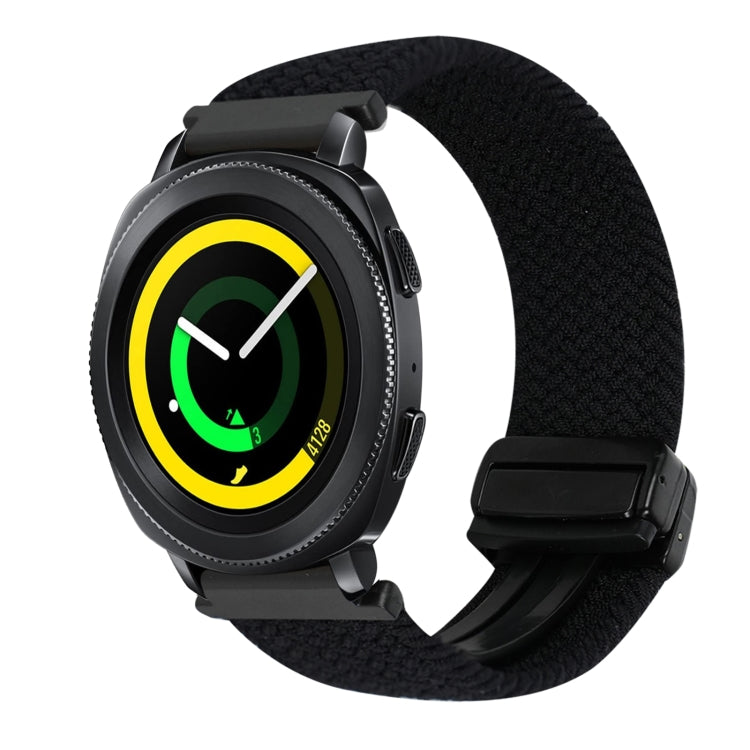 สายรัดนาฬิกาถักพร้อมหัวเข็มขัดแม่เหล็ก 20mm สำหรับ Samsung Galaxy Watch 5 Pro, สำหรับ Samsung Gear Sport