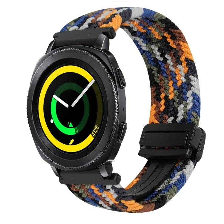 สายรัดนาฬิกาถักพร้อมหัวเข็มขัดแม่เหล็ก 20mm สำหรับ Samsung Galaxy Watch 5 Pro, สำหรับ Samsung Gear Sport