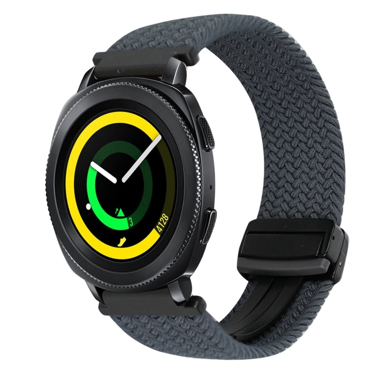 สายรัดนาฬิกาถักพร้อมหัวเข็มขัดแม่เหล็ก 20mm สำหรับ Samsung Galaxy Watch 5 Pro, สำหรับ Samsung Gear Sport
