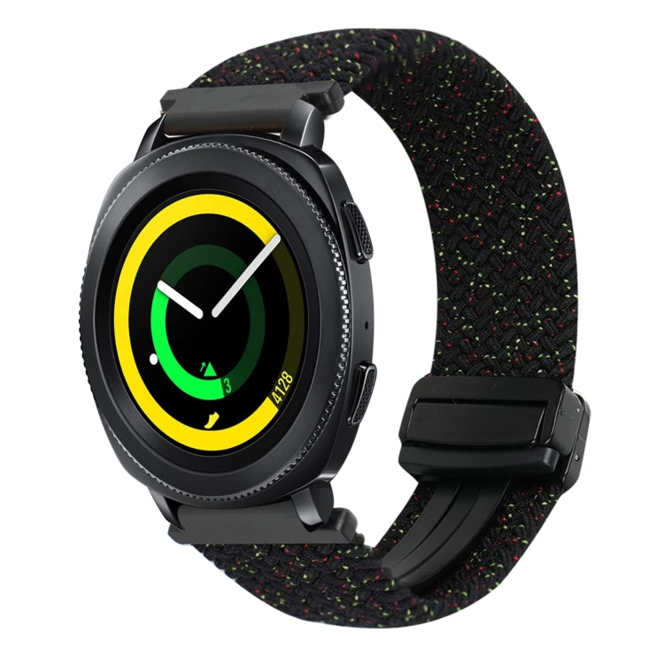 สายรัดนาฬิกาถักพร้อมหัวเข็มขัดแม่เหล็ก 20mm สำหรับ Samsung Galaxy Watch 5 Pro, สำหรับ Samsung Gear Sport