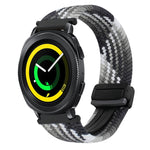 สายรัดนาฬิกาถักพร้อมหัวเข็มขัดแม่เหล็ก 20mm สำหรับ Samsung Galaxy Watch 5 Pro, สำหรับ Samsung Gear Sport