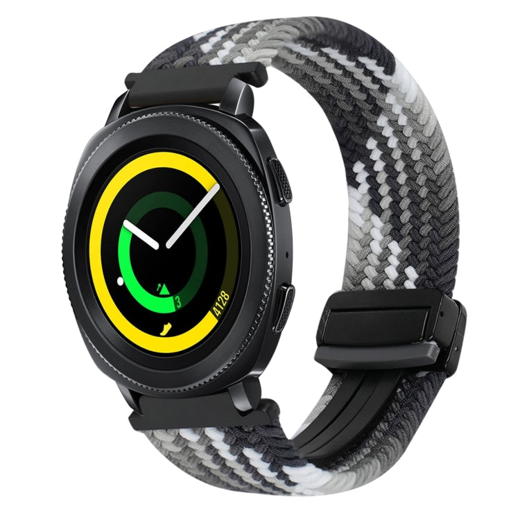 สายรัดนาฬิกาถักพร้อมหัวเข็มขัดแม่เหล็ก 20mm สำหรับ Samsung Galaxy Watch 5 Pro, สำหรับ Samsung Gear Sport
