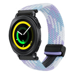 สายรัดนาฬิกาถักพร้อมหัวเข็มขัดแม่เหล็ก 20mm สำหรับ Samsung Galaxy Watch 5 Pro, สำหรับ Samsung Gear Sport