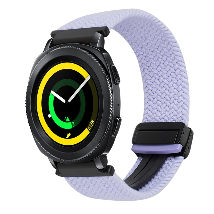 สายรัดนาฬิกาถักพร้อมหัวเข็มขัดแม่เหล็ก 20mm สำหรับ Samsung Galaxy Watch 5 Pro, สำหรับ Samsung Gear Sport