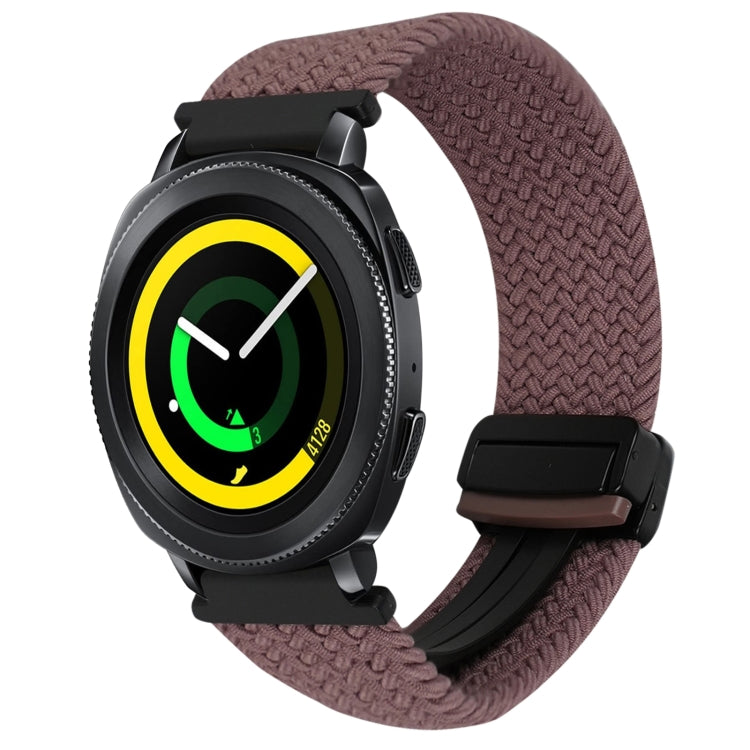 สายรัดนาฬิกาถักพร้อมหัวเข็มขัดแม่เหล็ก 20mm สำหรับ Samsung Galaxy Watch 5 Pro, สำหรับ Samsung Gear Sport