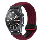 สายรัดนาฬิกาถักพร้อมหัวเข็มขัดแม่เหล็กขนาด 20 มม. สำหรับ Samsung Galaxy Watch Active 2 และ Samsung Galaxy Watch 3 41 มม.