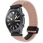 สายรัดนาฬิกาถักพร้อมหัวเข็มขัดแม่เหล็กขนาด 20 มม. สำหรับ Samsung Galaxy Watch Active 2 และ Samsung Galaxy Watch 3 41 มม.