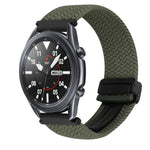 สายรัดนาฬิกาถักพร้อมหัวเข็มขัดแม่เหล็กขนาด 20 มม. สำหรับ Samsung Galaxy Watch Active 2 และ Samsung Galaxy Watch 3 41 มม.