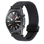 สายรัดนาฬิกาถักพร้อมหัวเข็มขัดแม่เหล็กขนาด 20 มม. สำหรับ Samsung Galaxy Watch Active 2 และ Samsung Galaxy Watch 3 41 มม.