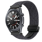 สายรัดนาฬิกาถักพร้อมหัวเข็มขัดแม่เหล็กขนาด 20 มม. สำหรับ Samsung Galaxy Watch Active 2 และ Samsung Galaxy Watch 3 41 มม.