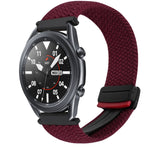สายรัดนาฬิกาถักพร้อมหัวเข็มขัดแม่เหล็กขนาด 20 มม. สำหรับ Samsung Galaxy Watch Active 2 และ Samsung Galaxy Watch 3 41 มม.