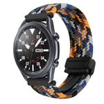 สายรัดนาฬิกาถักพร้อมหัวเข็มขัดแม่เหล็กขนาด 20 มม. สำหรับ Samsung Galaxy Watch Active 2 และ Samsung Galaxy Watch 3 41 มม.