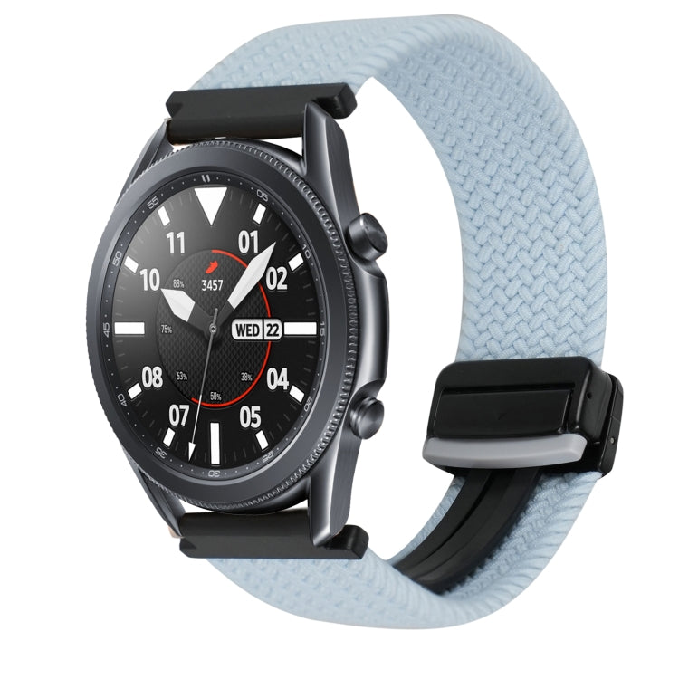 สายรัดนาฬิกาถักพร้อมหัวเข็มขัดแม่เหล็กขนาด 20 มม. สำหรับ Samsung Galaxy Watch Active 2 และ Samsung Galaxy Watch 3 41 มม.