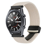 สายรัดนาฬิกาถักพร้อมหัวเข็มขัดแม่เหล็กขนาด 20 มม. สำหรับ Samsung Galaxy Watch Active 2 และ Samsung Galaxy Watch 3 41 มม.