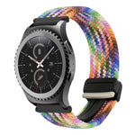 สายรัดนาฬิกาถักพร้อมตัวล็อกแม่เหล็ก 20 มม. สำหรับ Samsung Gear S2 Classic และ Galaxy Watch 7