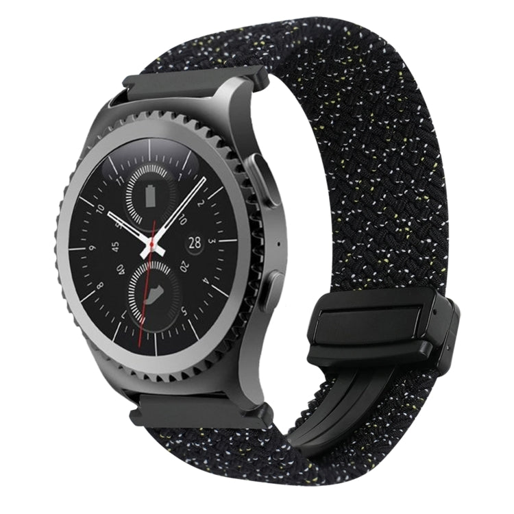 สายรัดนาฬิกาถักพร้อมตัวล็อกแม่เหล็ก 20 มม. สำหรับ Samsung Gear S2 Classic และ Galaxy Watch 7