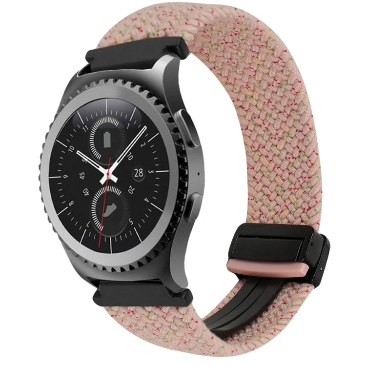 สายรัดนาฬิกาถักพร้อมตัวล็อกแม่เหล็ก 20 มม. สำหรับ Samsung Gear S2 Classic และ Galaxy Watch 7