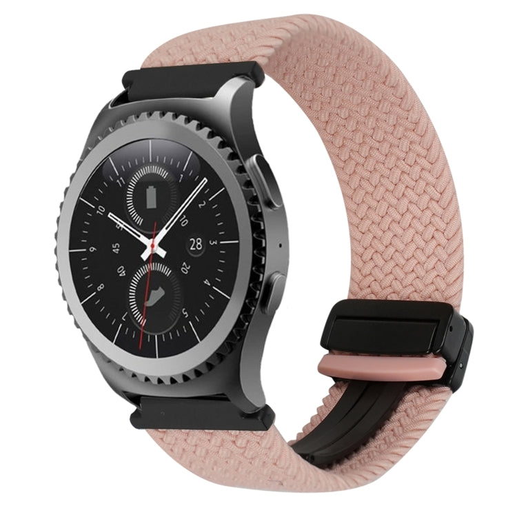สายรัดนาฬิกาถักพร้อมตัวล็อกแม่เหล็ก 20 มม. สำหรับ Samsung Gear S2 Classic และ Galaxy Watch 7