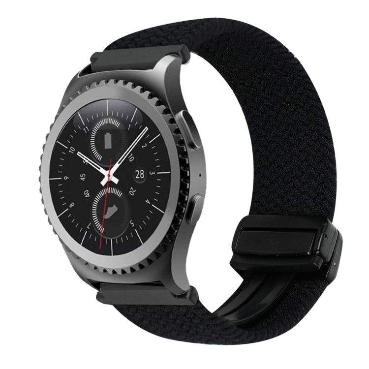 สายรัดนาฬิกาถักพร้อมตัวล็อกแม่เหล็ก 20 มม. สำหรับ Samsung Gear S2 Classic และ Galaxy Watch 7