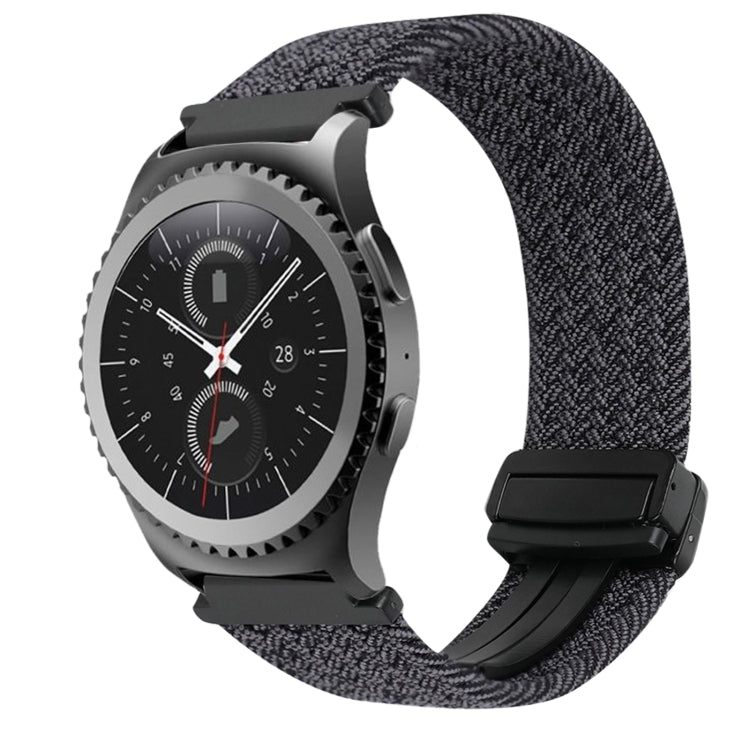 สายรัดนาฬิกาถักพร้อมตัวล็อกแม่เหล็ก 20 มม. สำหรับ Samsung Gear S2 Classic และ Galaxy Watch 7
