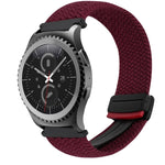 สายรัดนาฬิกาถักพร้อมตัวล็อกแม่เหล็ก 20 มม. สำหรับ Samsung Gear S2 Classic และ Galaxy Watch 7