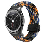 สายรัดนาฬิกาถักพร้อมตัวล็อกแม่เหล็ก 20 มม. สำหรับ Samsung Gear S2 Classic และ Galaxy Watch 7