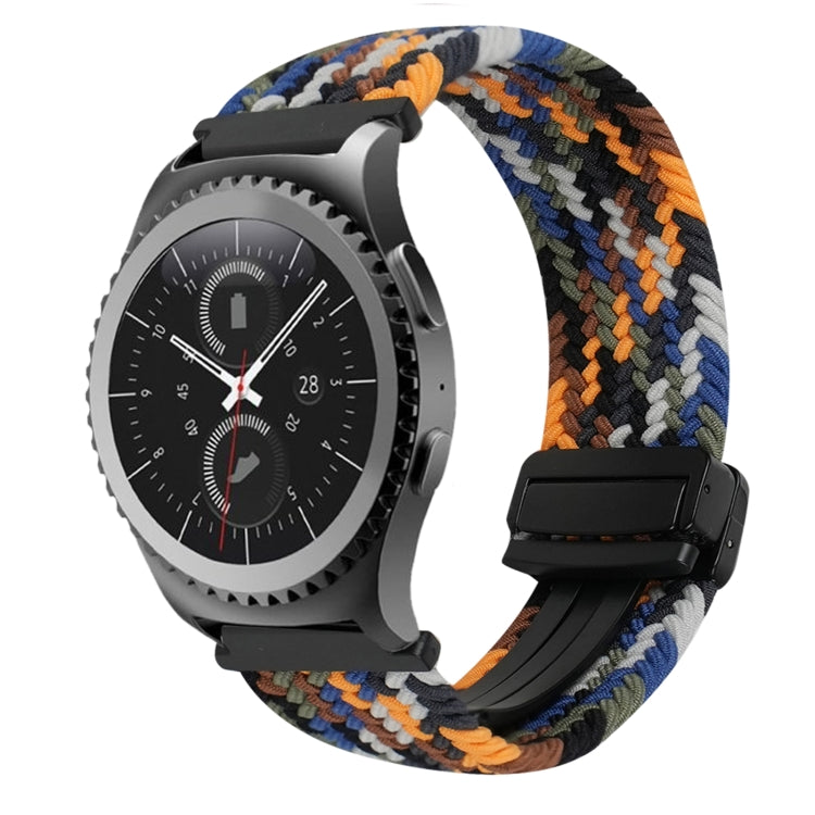 สายรัดนาฬิกาถักพร้อมตัวล็อกแม่เหล็ก 20 มม. สำหรับ Samsung Gear S2 Classic และ Galaxy Watch 7