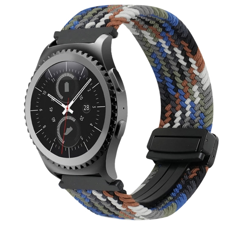 สายรัดนาฬิกาถักพร้อมตัวล็อกแม่เหล็ก 20 มม. สำหรับ Samsung Gear S2 Classic และ Galaxy Watch 7
