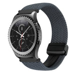 สายรัดนาฬิกาถักพร้อมตัวล็อกแม่เหล็ก 20 มม. สำหรับ Samsung Gear S2 Classic และ Galaxy Watch 7