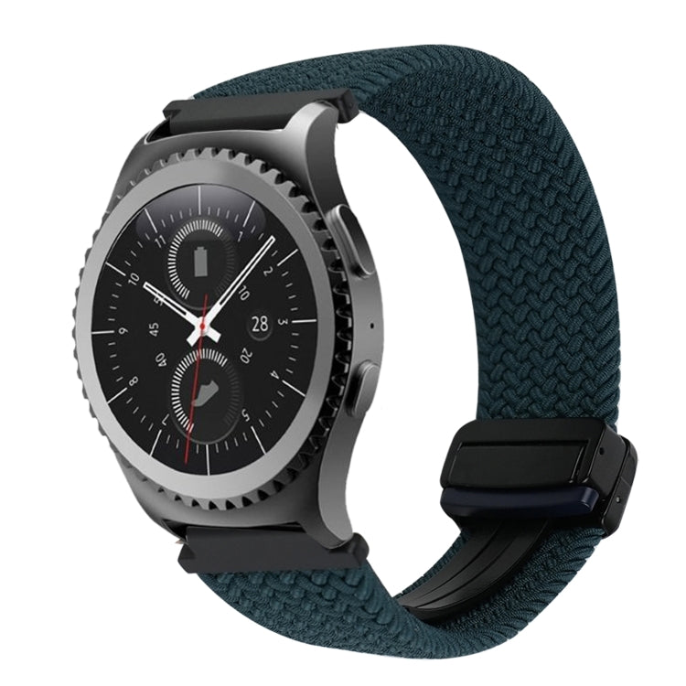 สายรัดนาฬิกาถักพร้อมตัวล็อกแม่เหล็ก 20 มม. สำหรับ Samsung Gear S2 Classic และ Galaxy Watch 7