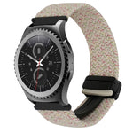 สายรัดนาฬิกาถักพร้อมตัวล็อกแม่เหล็ก 20 มม. สำหรับ Samsung Gear S2 Classic และ Galaxy Watch 7