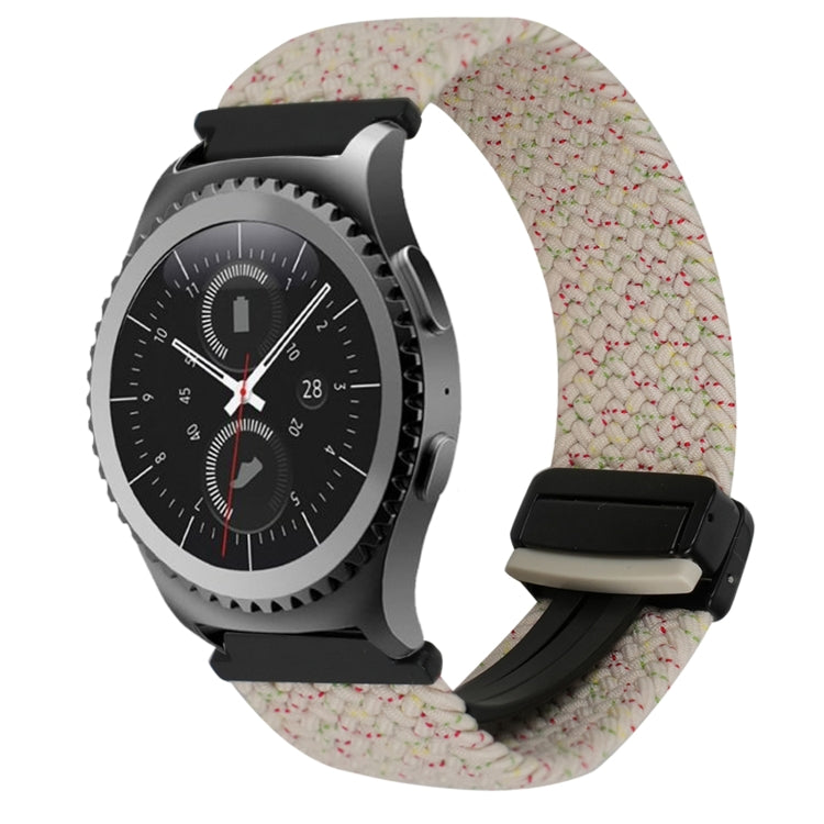 สายรัดนาฬิกาถักพร้อมตัวล็อกแม่เหล็ก 20 มม. สำหรับ Samsung Gear S2 Classic และ Galaxy Watch 7