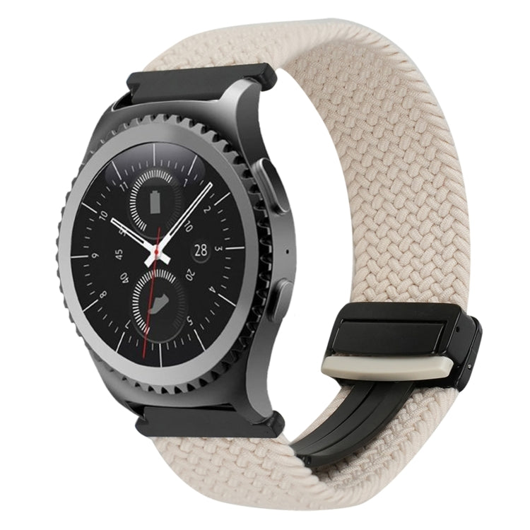 สายรัดนาฬิกาถักพร้อมตัวล็อกแม่เหล็ก 20 มม. สำหรับ Samsung Gear S2 Classic และ Galaxy Watch 7
