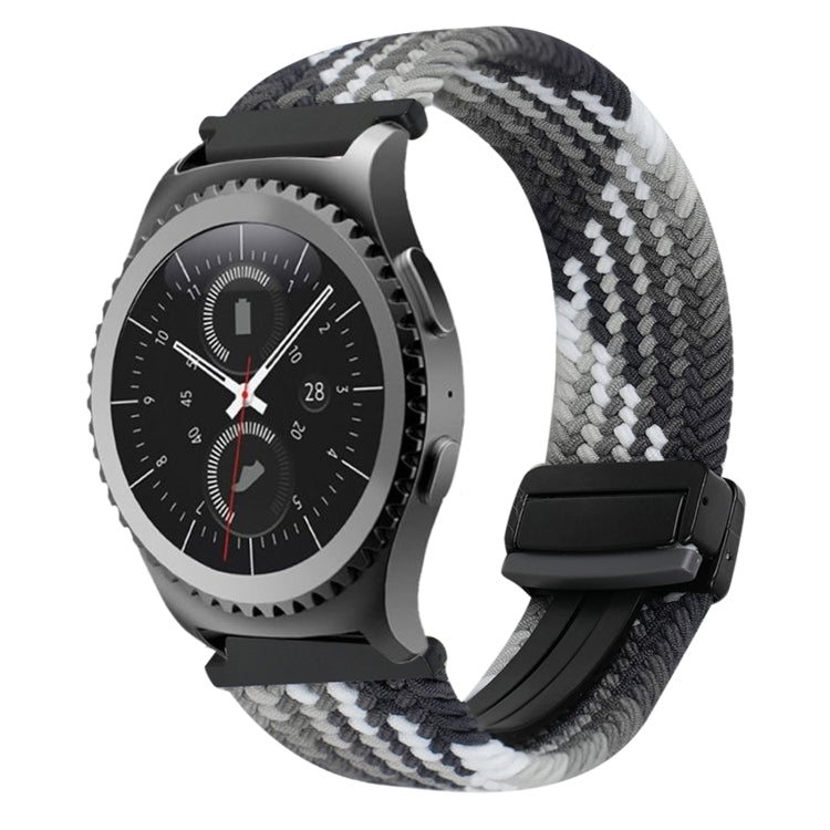 สายรัดนาฬิกาถักพร้อมตัวล็อกแม่เหล็ก 20 มม. สำหรับ Samsung Gear S2 Classic และ Galaxy Watch 7