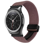 สายรัดนาฬิกาถักพร้อมตัวล็อกแม่เหล็ก 20 มม. สำหรับ Samsung Gear S2 Classic และ Galaxy Watch 7